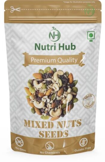 Nutri Hub Dry Fruits Nutmix Mix Seeds and Dry Fruits fo...