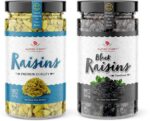Nature Purify Green Raisins Black Raisins Seedless Dry ...
