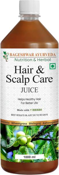 Bageshwar Ayurveda Hair & Scalp Care Juice | Healthy Ha...