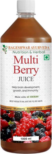 Bageshwar Ayurveda Multi Berry Juice for Body Detox | I...
