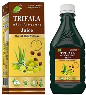 Cura TRIPHALA JUICE I with goodness of Aloe Vera I Natu...