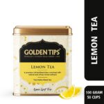 Golden Tips 100% Pure Indian Lemon Black Tea Tin