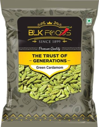 BLK FOODS Daily Green Cardamom Whole (Choti Elaichi Sab...