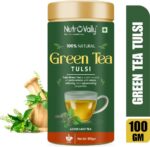 NutroVally Green Tea with Tulsi for weight loss Loaded ...