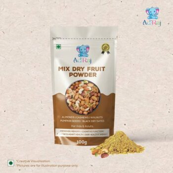 ADIRAJ Mix dry fruits powder Almonds, Cashews, Walnuts,...