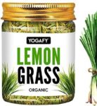 YOGAFY Organic Lemongrass Herbal Tea Leaves I Boost Met...