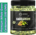 AMAYU Premium Fresh Whole Green Cardamom | Hari Elaichi...