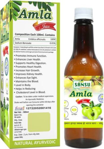 Sansu Amla Juice Good for hair & skin|Rich in vitamin C...