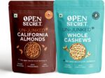 OPEN SECRET Raw Badaami Badam California Almonds & Kaju...