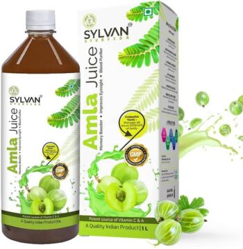 SYLVAN AYURVEDA Fresh Amla Juice-1L | Ayurvedic Immunit...