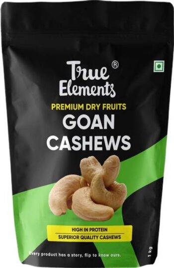 True Elements Goan Cashews, Premium Dryfruits Kaju Cash...