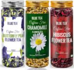 BLUE TEA 3 in 1 Combo | Butterfly Pea Flower Tea 25g, H...