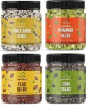 Greenfinity Raw Pumpkin - 250g, Sunflower - 250g, Flax ...
