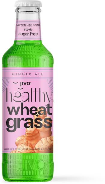 JIVO Ayurvedic Wheatgrass SugarFree Ginger Ale Juice Im...