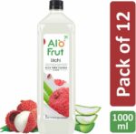 ALOFRUT Litchi Aloevera Chunks & Juice 1000mL | Ready t...