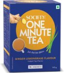 Society Ginger Lemongrass Instant Tea Box