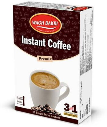 Waghbakri Instant Coffee Premix, 140g (Pack of 2) Insta...