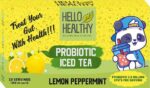 Hello Healthy Probiotic Lemon Peppermint Lemon, Mint Ic...