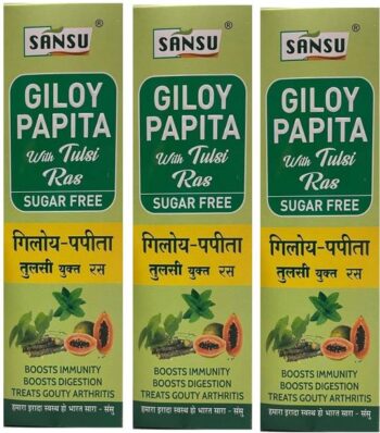 Sansu Giloy Papita Ras | Organic 100% Natural & Pure