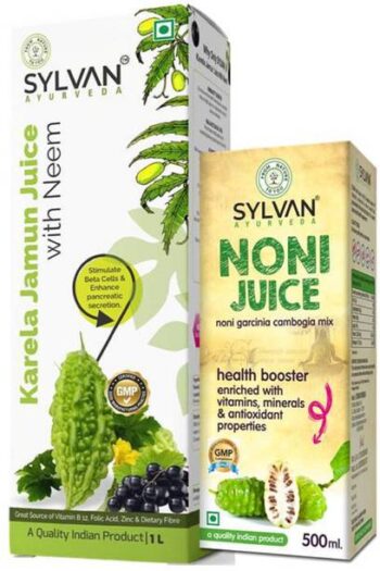 SYLVAN AYURVEDA Sylvan Karela Jamun Jucie with Noni Jui...