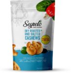 Segreto Dry Roasted and Salted Cashews - Nutrient-Rich,...