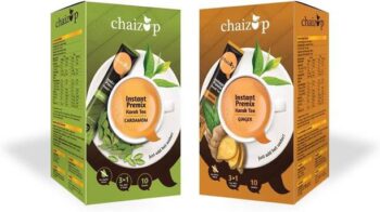 chaizup Instant Cardamom & Ginger Premix Tea - Pack of ...