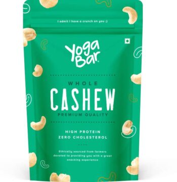 Yogabar Whole Premium Quality Cashews