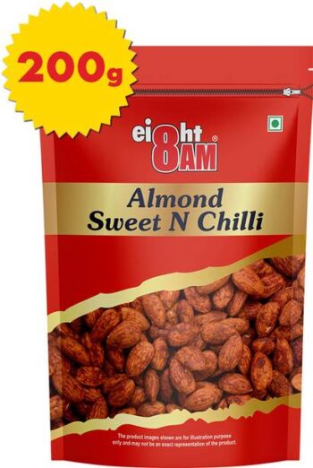 8AM Almond Sweet N Chilli Almonds