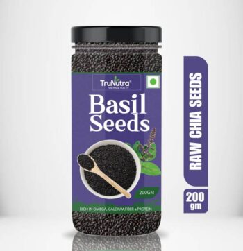 TruNutra Basil Seeds Weight Loss, Rich In Omega, Fiber ...