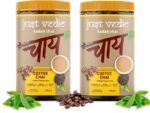justvedic Coffee Flavor Chai Tea (200 Grams | 100 Cups)...