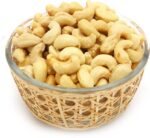 Ghasitaram Gifts Dry fruits-Cane Glass Bowl with Roaste...