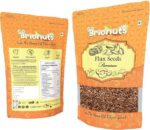 GO BRIONUTS Flax Seeds | Source of Iron & Dietary Fibre...