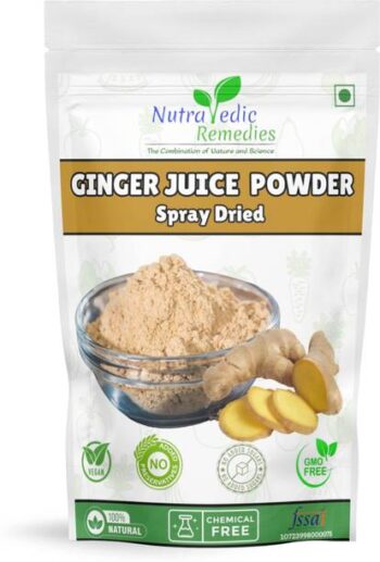 nutravedic remedies Ginger Juice Powder (200.0 Gram)