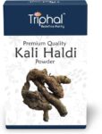 Triphal Kali Haldi or Black Turmeric or Narkachur or Na...