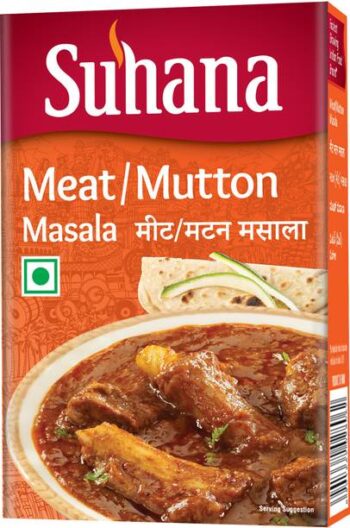 SUHANA Mutton (Meat) Masala 50g Box - Pack of 6