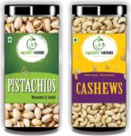 Hobby Herbs Roasted , Salted Pistachios and Raw Cashews...