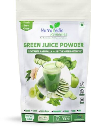 nutravedic remedies Super Greens Juice Powder | Detox &...