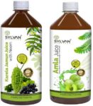 SYLVAN AYURVEDA Sylvan Karela Jamun Juice & Amla Juice ...