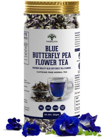 Vanalaya Butterfly Pea Tea Rich in Antioxidants For wei...