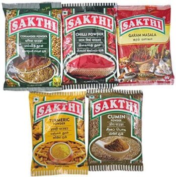 Sakthi Spices Combo 50gm of Coriander Powder + Garam Ma...