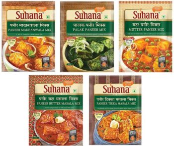 SUHANA Paneer Combo - Paneer Makhanwala 50g + Paneer Bu...