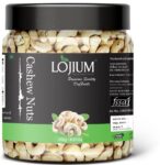 LOJIUM Premium Quality Whole Cashewnuts Rich in Protein...