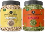 Farm & Farmers Raw Sunflower and Pumpkin Seeds -125G Ea...