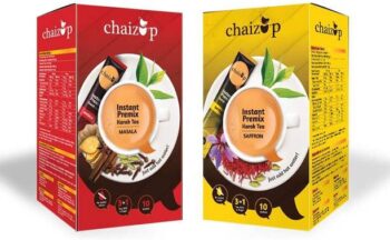 chaizup Instant Masala & Saffron Premix Tea - Pack of 2...