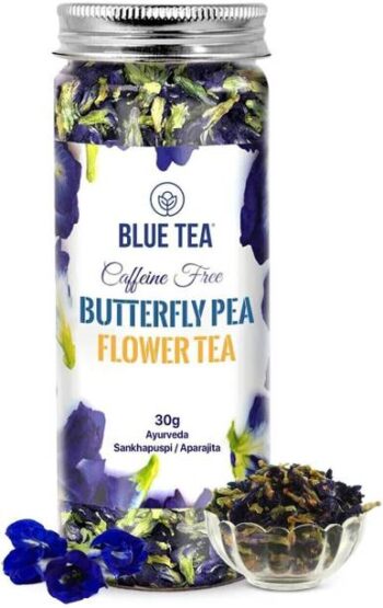 BLUE TEA Butterfly Pea Flower Tea - 30g || RELIEVES STR...