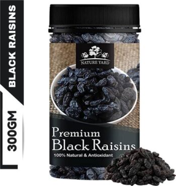 NATURE YARD Black Raisins Seedless / kali kismis / kish...