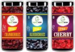 Hobby Herbs Dried Blueberries , Cranberries & Cherry 30...