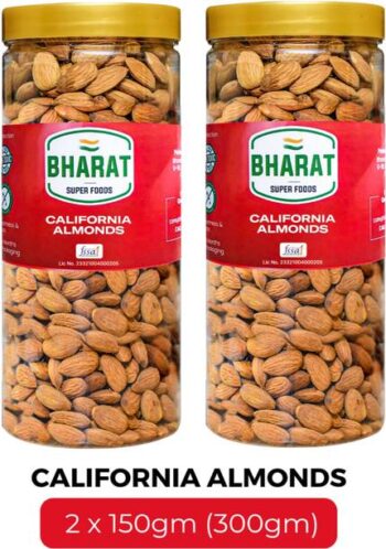 Bharat Super Foods Premium Natural California Almonds –...