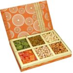 Ghasitaram Gifts Satin 6 part Assorted Dryfruit