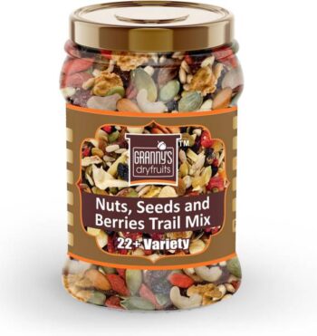 Grannys Dryfruits Trail Mix|Fitness Trail Mix|Premium O...